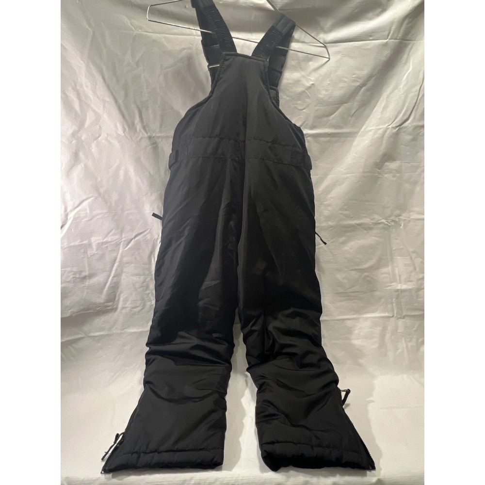 Cherokee Black Ski Bibs Snow Bib Pants - Kids Girls Boys Size 5/6 - Picture 6 of 8